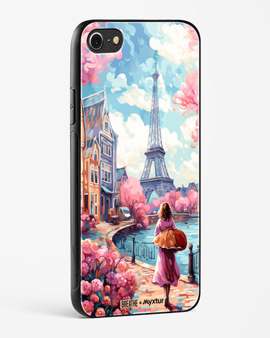 Pastel Paris Impressions [BREATHE] Glass Case Phone Cover (Apple)