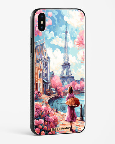 Pastel Paris Impressions [BREATHE] Glass Case Phone Cover (Apple)