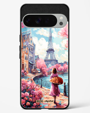 Pastel Paris Impressions [BREATHE] Glass Case Phone Cover (Google)