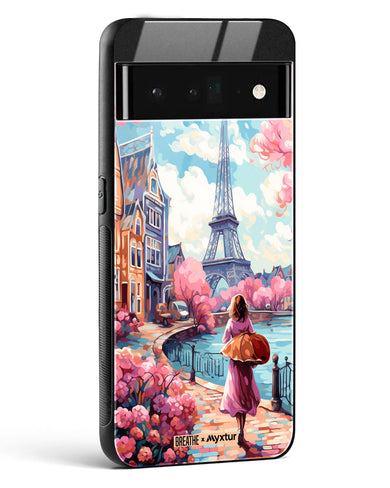 Pastel Paris Impressions [BREATHE] Glass Case Phone Cover (Google)