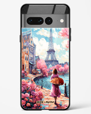 Pastel Paris Impressions [BREATHE] Glass Case Phone Cover (Google)