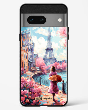 Pastel Paris Impressions [BREATHE] Glass Case Phone Cover (Google)