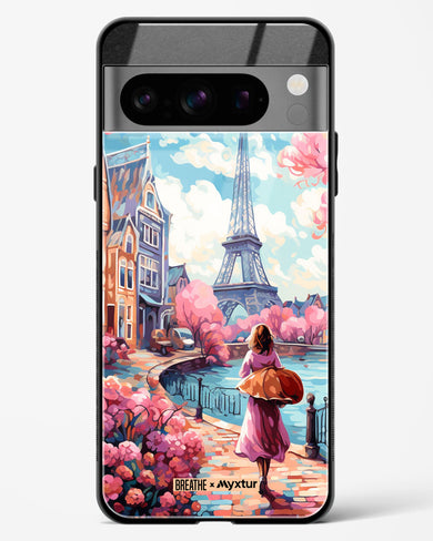 Pastel Paris Impressions [BREATHE] Glass Case Phone Cover (Google)