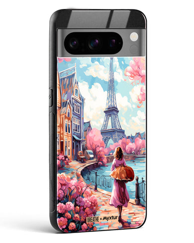 Pastel Paris Impressions [BREATHE] Glass Case Phone Cover (Google)