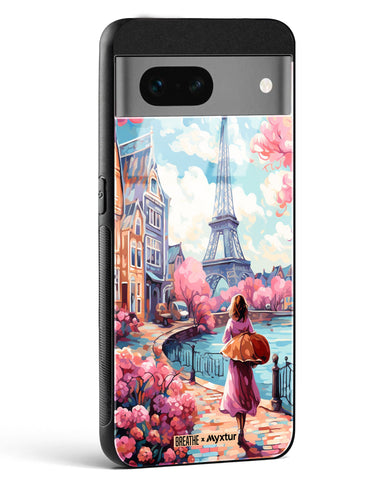 Pastel Paris Impressions [BREATHE] Glass Case Phone Cover (Google)