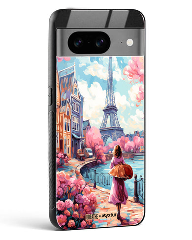 Pastel Paris Impressions [BREATHE] Glass Case Phone Cover (Google)