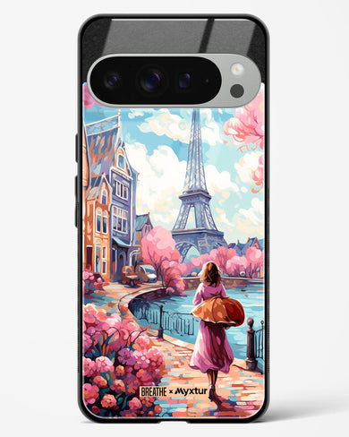 Pastel Paris Impressions [BREATHE] Glass Case Phone Cover (Google)