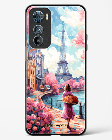 Pastel Paris Impressions [BREATHE] Glass Case Phone Cover (Motorola)