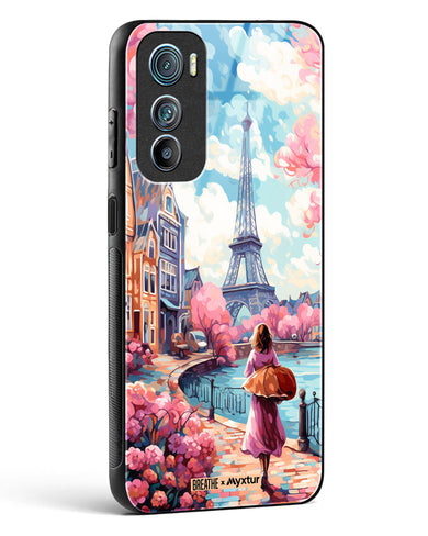 Pastel Paris Impressions [BREATHE] Glass Case Phone Cover (Motorola)