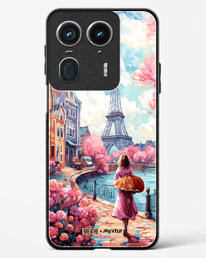 Pastel Paris Impressions [BREATHE] Glass Case Phone Cover (Motorola)