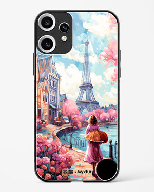 Pastel Paris Impressions [BREATHE] Glass Case Phone Cover (Nothing)