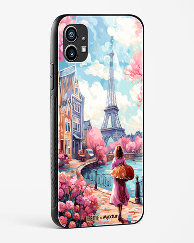 Pastel Paris Impressions [BREATHE] Glass Case Phone Cover (Nothing)