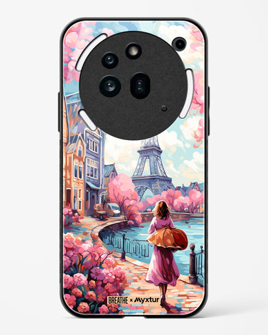 Pastel Paris Impressions [BREATHE] Glass Case Phone Cover (Nothing)