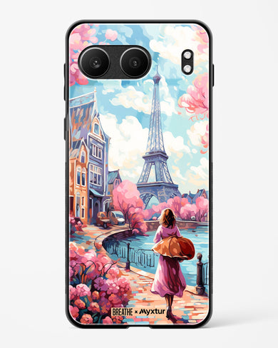 Pastel Paris Impressions [BREATHE] Glass Case Phone Cover (OnePlus)