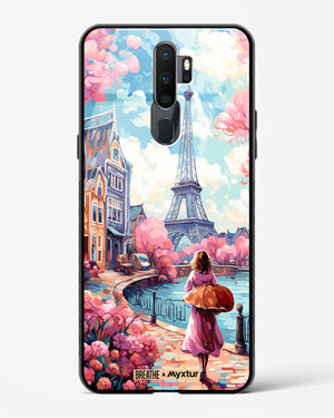 Pastel Paris Impressions [BREATHE] Glass Case Phone Cover (Oppo)