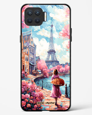 Pastel Paris Impressions [BREATHE] Glass Case Phone Cover (Oppo)