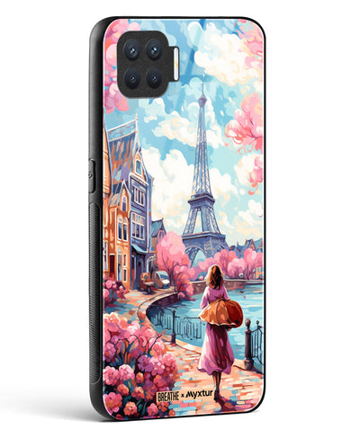 Pastel Paris Impressions [BREATHE] Glass Case Phone Cover (Oppo)