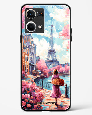 Pastel Paris Impressions [BREATHE] Glass Case Phone Cover (Oppo)