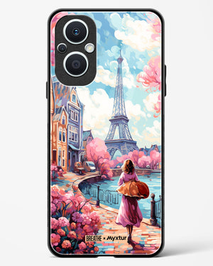 Pastel Paris Impressions [BREATHE] Glass Case Phone Cover (Oppo)