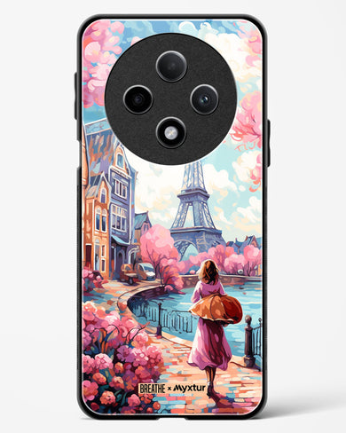 Pastel Paris Impressions [BREATHE] Glass Case Phone Cover (Oppo)