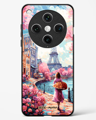 Pastel Paris Impressions [BREATHE] Glass Case Phone Cover (Oppo)