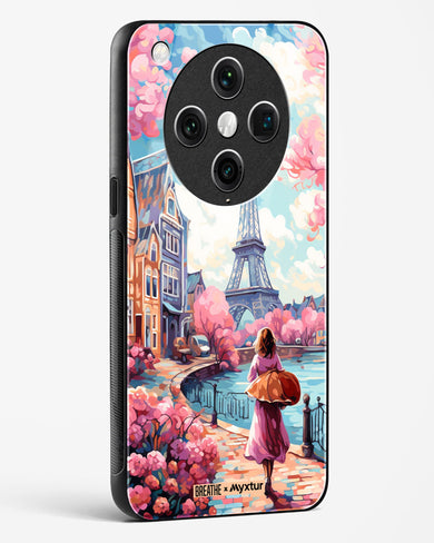 Pastel Paris Impressions [BREATHE] Glass Case Phone Cover (Oppo)