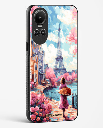 Pastel Paris Impressions [BREATHE] Glass Case Phone Cover (Oppo)