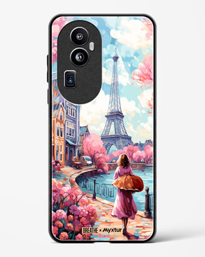 Pastel Paris Impressions [BREATHE] Glass Case Phone Cover (Oppo)
