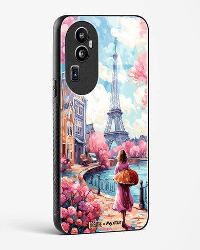 Pastel Paris Impressions [BREATHE] Glass Case Phone Cover (Oppo)