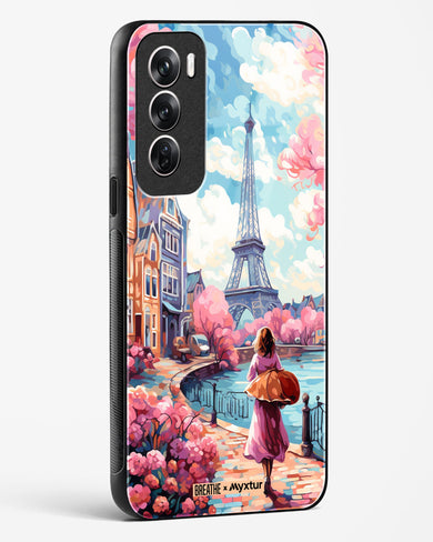 Pastel Paris Impressions [BREATHE] Glass Case Phone Cover (Oppo)