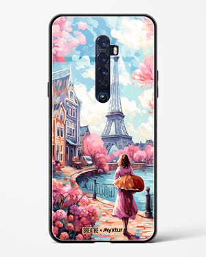 Pastel Paris Impressions [BREATHE] Glass Case Phone Cover (Oppo)