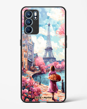 Pastel Paris Impressions [BREATHE] Glass Case Phone Cover (Oppo)