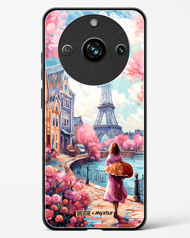 Pastel Paris Impressions [BREATHE] Glass Case Phone Cover-(Realme)