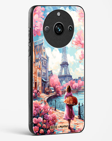 Pastel Paris Impressions [BREATHE] Glass Case Phone Cover-(Realme)