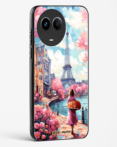 Pastel Paris Impressions [BREATHE] Glass Case Phone Cover (Realme)