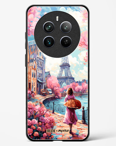 Pastel Paris Impressions [BREATHE] Glass Case Phone Cover (Realme)