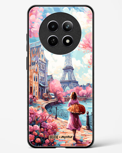 Pastel Paris Impressions [BREATHE] Glass Case Phone Cover (Realme)