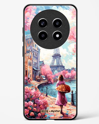 Pastel Paris Impressions [BREATHE] Glass Case Phone Cover (Realme)