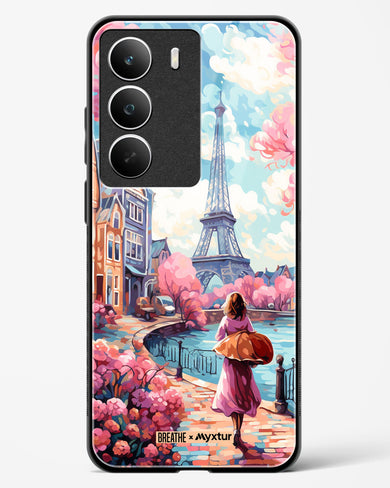 Pastel Paris Impressions [BREATHE] Glass Case Phone Cover (Realme)