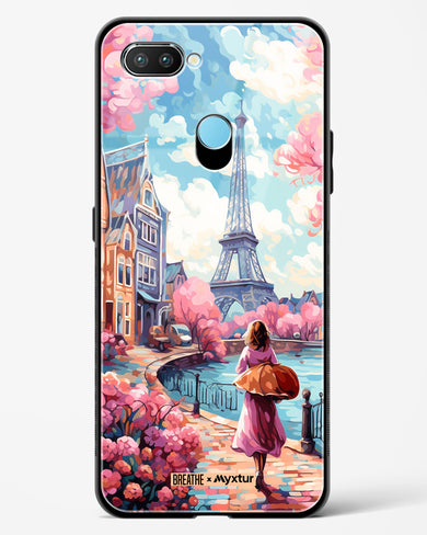 Pastel Paris Impressions [BREATHE] Glass Case Phone Cover (Realme)