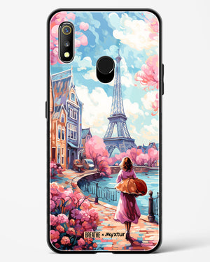 Pastel Paris Impressions [BREATHE] Glass Case Phone Cover-(Realme)