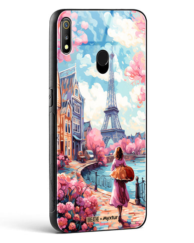 Pastel Paris Impressions [BREATHE] Glass Case Phone Cover-(Realme)