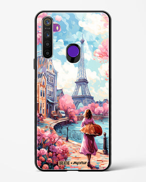 Pastel Paris Impressions [BREATHE] Glass Case Phone Cover-(Realme)