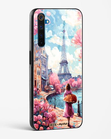 Pastel Paris Impressions [BREATHE] Glass Case Phone Cover-(Realme)