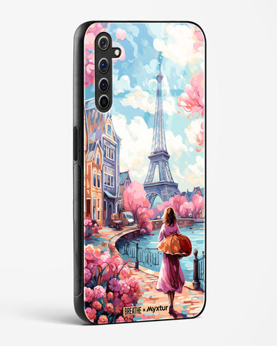 Pastel Paris Impressions [BREATHE] Glass Case Phone Cover-(Realme)