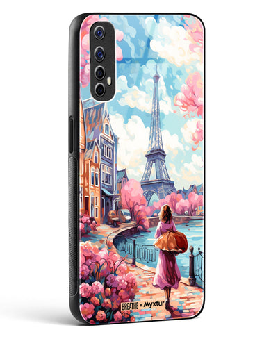 Pastel Paris Impressions [BREATHE] Glass Case Phone Cover-(Realme)