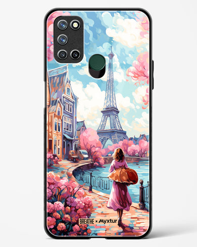 Pastel Paris Impressions [BREATHE] Glass Case Phone Cover-(Realme)