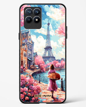 Pastel Paris Impressions [BREATHE] Glass Case Phone Cover-(Realme)