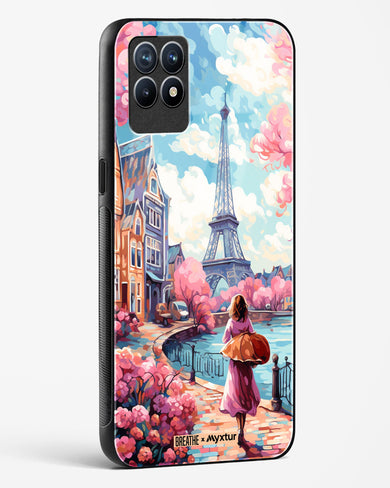 Pastel Paris Impressions [BREATHE] Glass Case Phone Cover-(Realme)