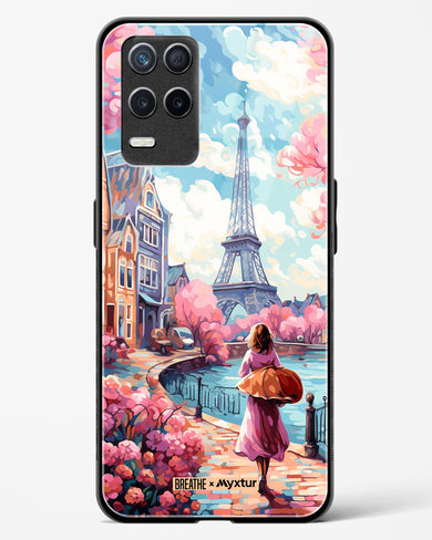 Pastel Paris Impressions [BREATHE] Glass Case Phone Cover-(Realme)